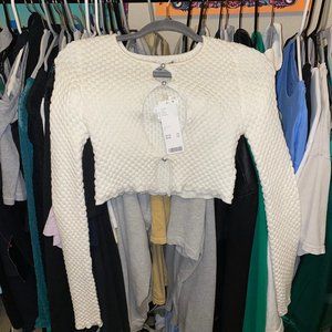 Urban outfitters keyhole knit crop top